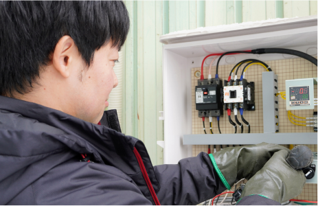 ロードヒーティングボイラースポット点検・整備