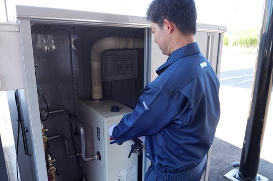 灯油熱源ロードヒーティングボイラー年間保守契約