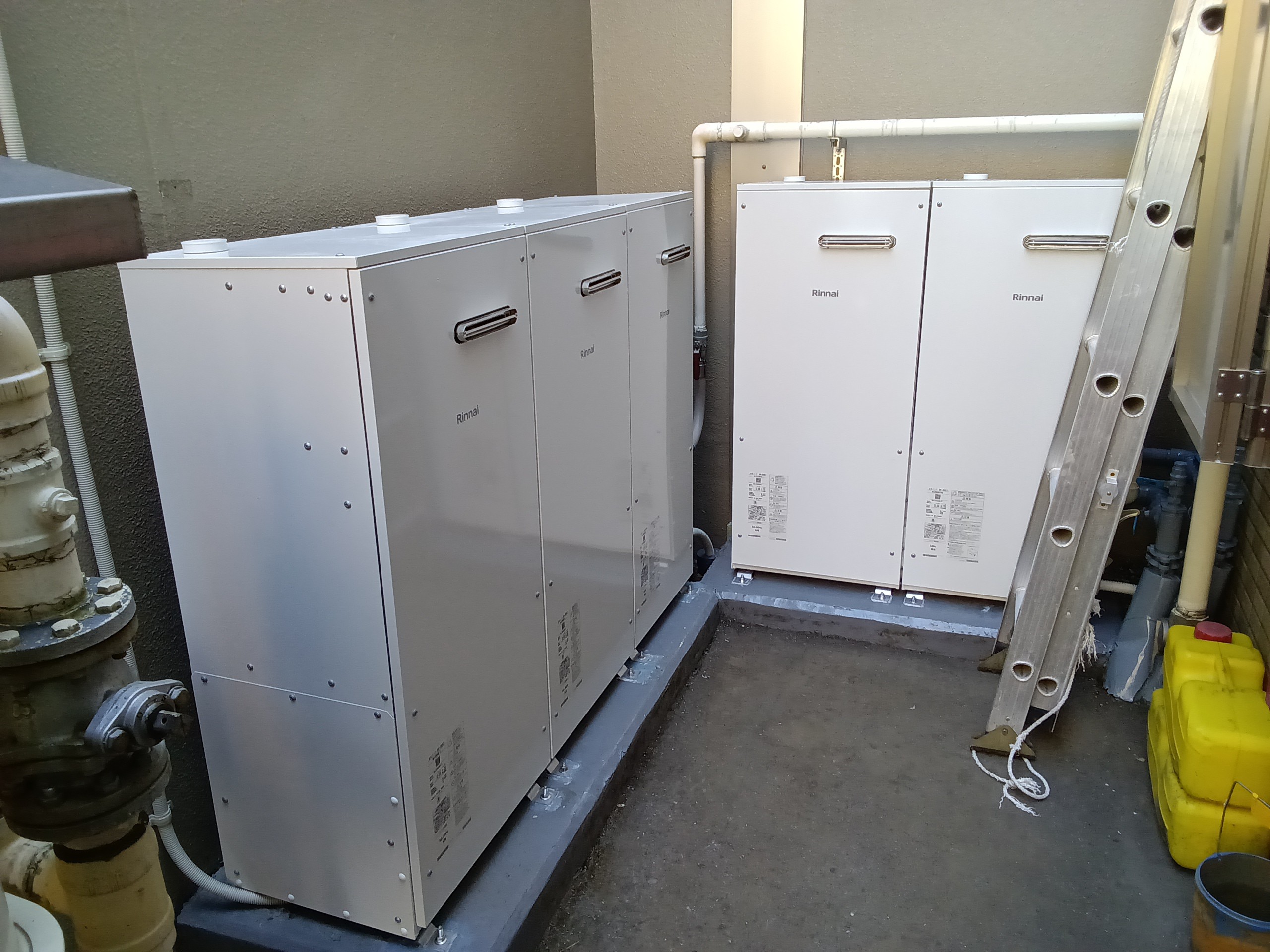 札幌Pマンション　RHボイラー交換