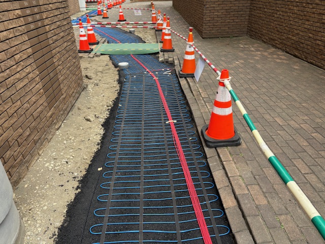 札幌Sマンション　RH敷設工事