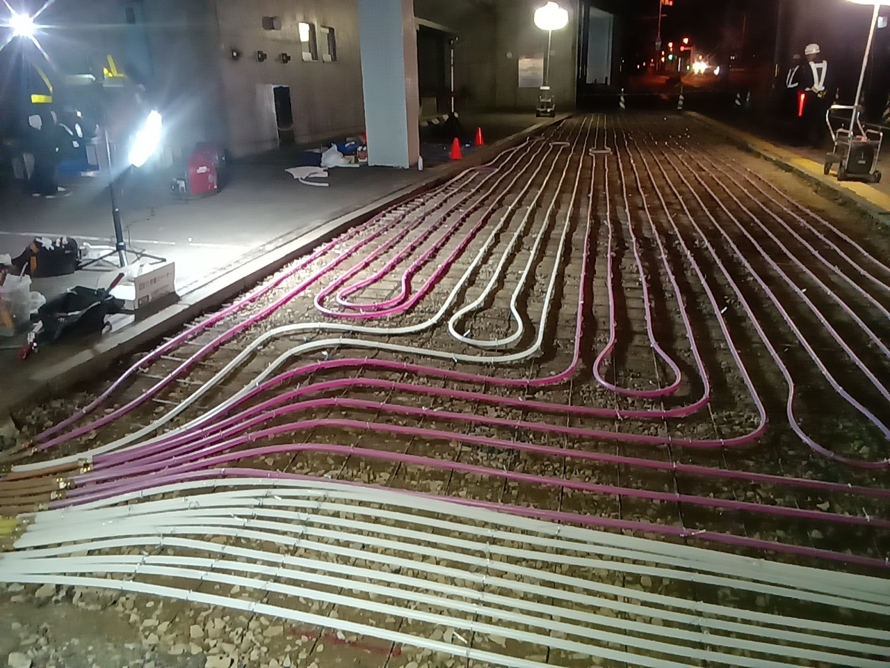 札幌公共工事　RH敷設工事