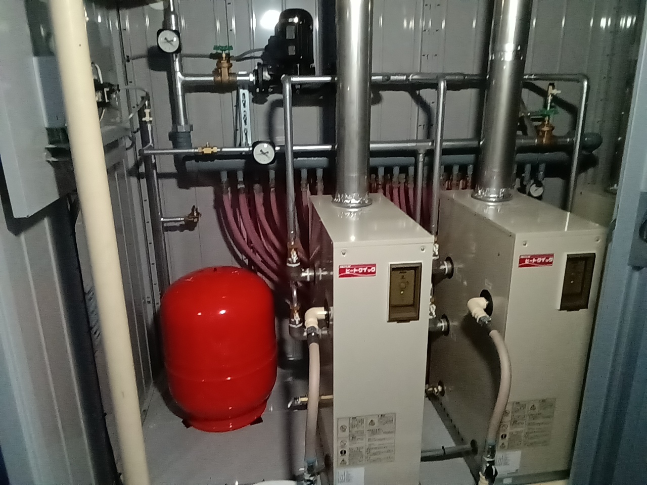 札幌C商業施設　RHボイラー交換